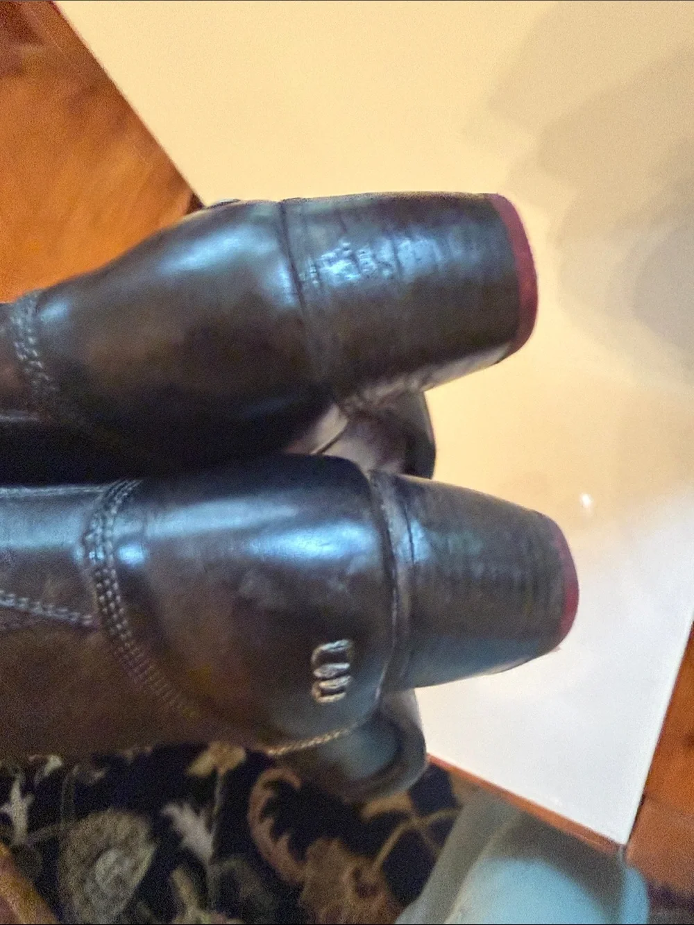 NWT BED STU Black Women 7.5 Judgement boots
